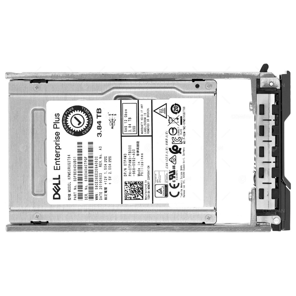 TP4W3-CML  DELL SSD 3.84TB SAS 12G 2.5" SFF FOR DELL COMPELLENT SC5020